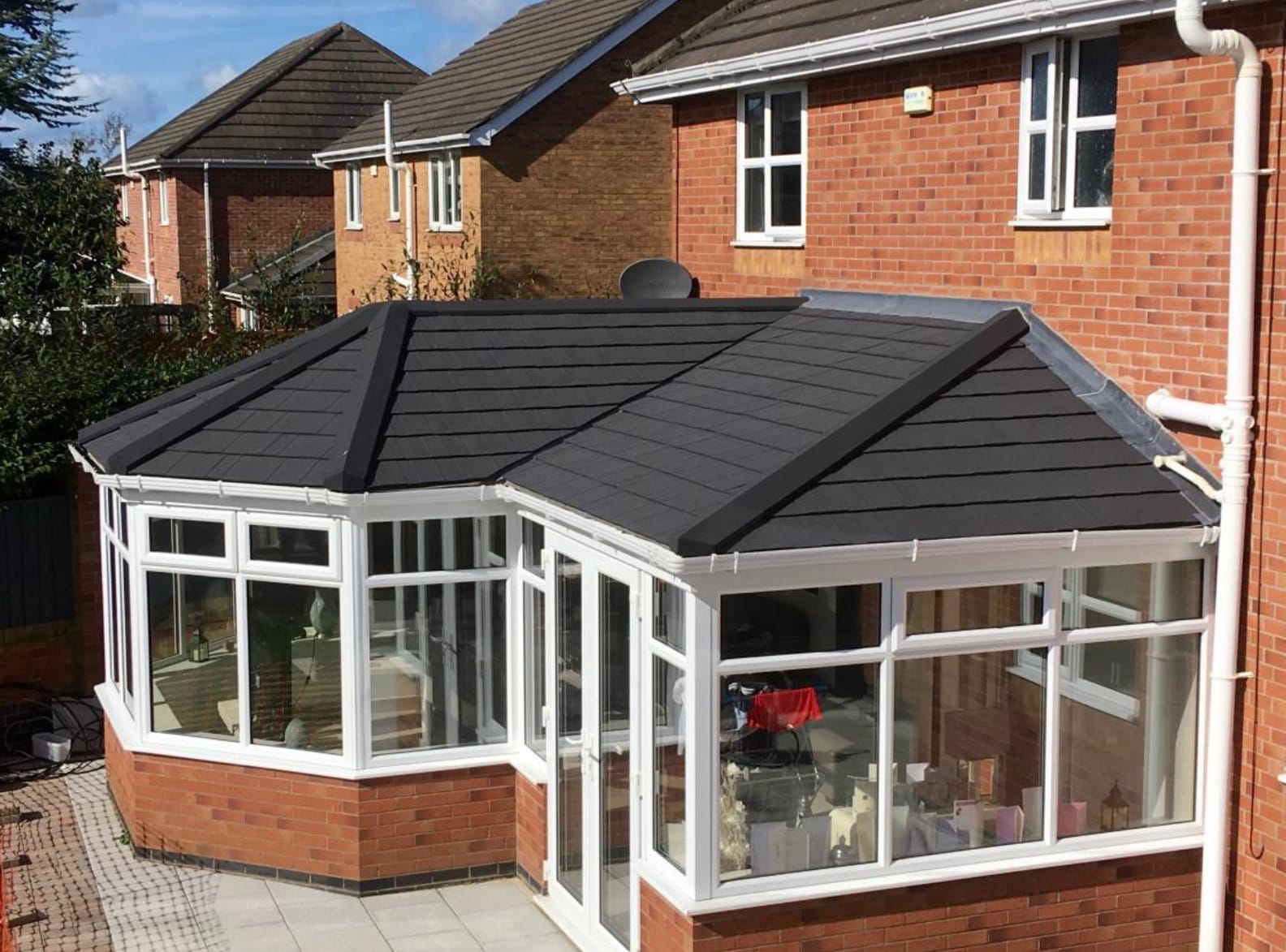 Eco Friendly modern conservatory roof